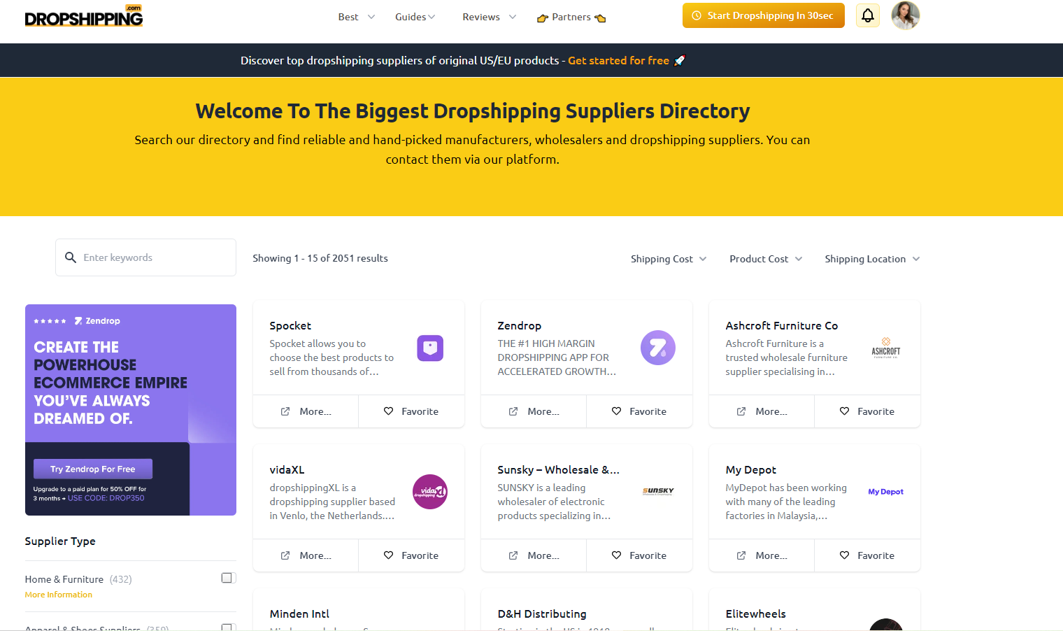 dropshipping.com suppliers