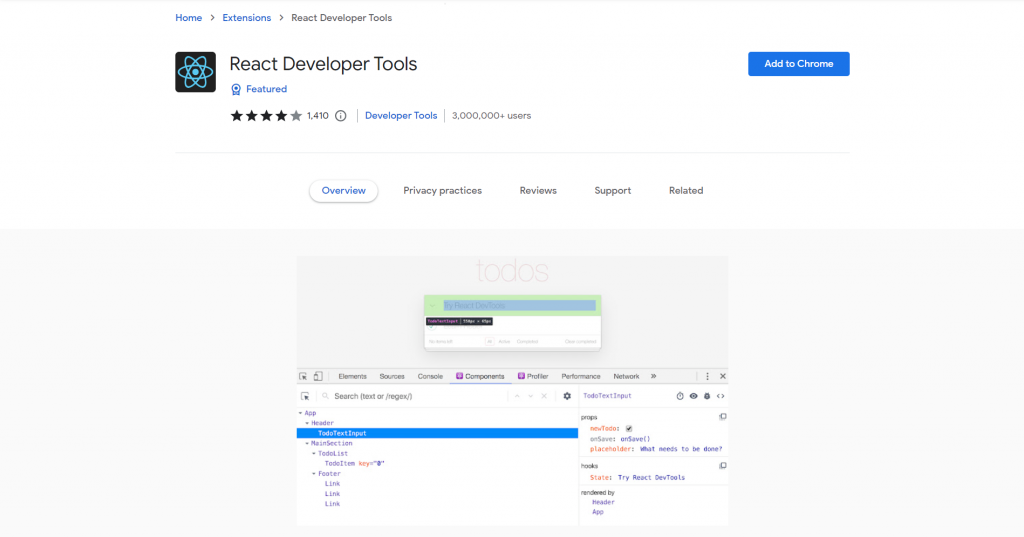 React Developer Tools