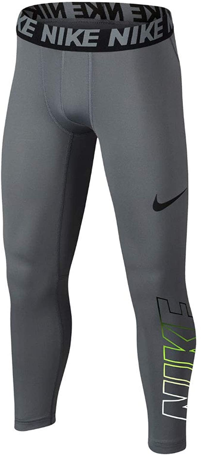 Nike Boy`s Base Layer 3/4 Compression Training Tights