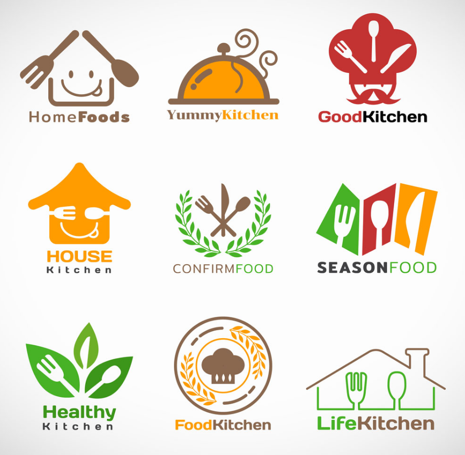 Màu sắc trong thiết kế logo ngành thực phẩm