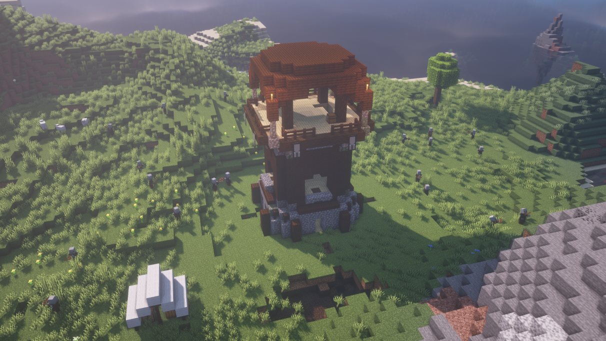 Pillager Outpost in Minecraft