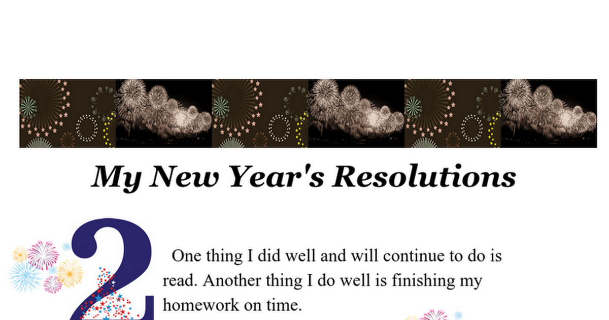 Growth Mindset: New Year's Resolutions