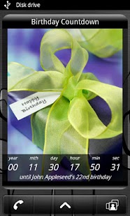 Birthday Countdown Widget apk Review