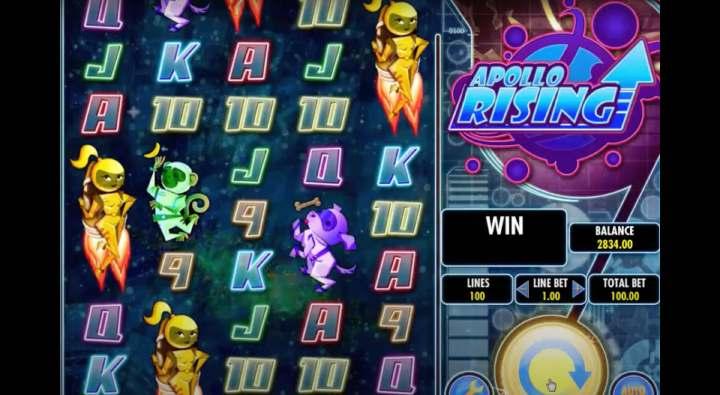 IGT Appollo rising slot game