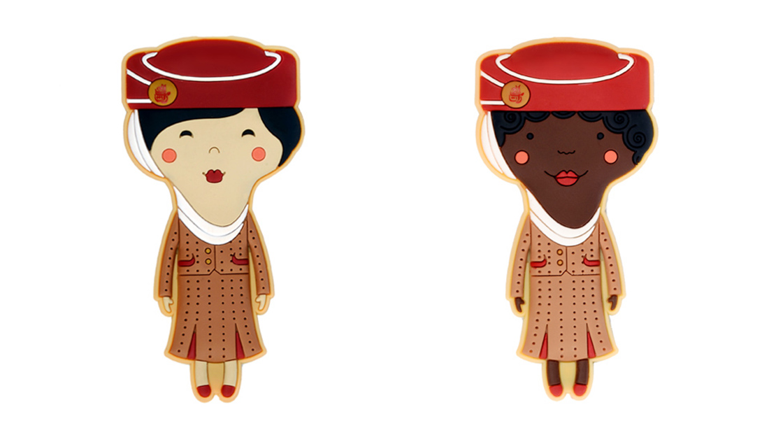 emirates skywards little travellers cabin crew magnet good giveaway items
