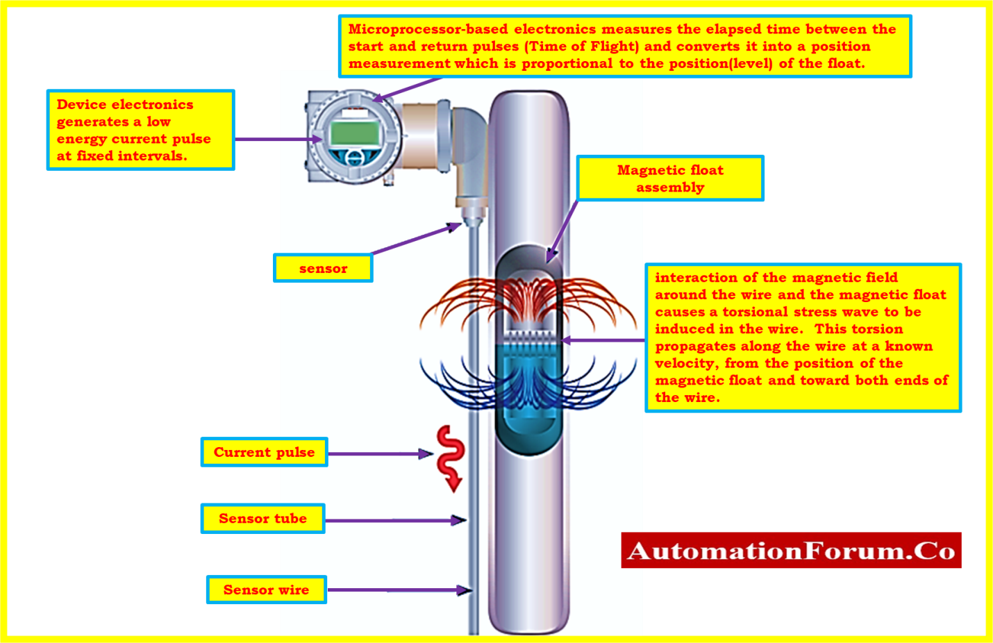 Magnetostrictive level transmitter calibration