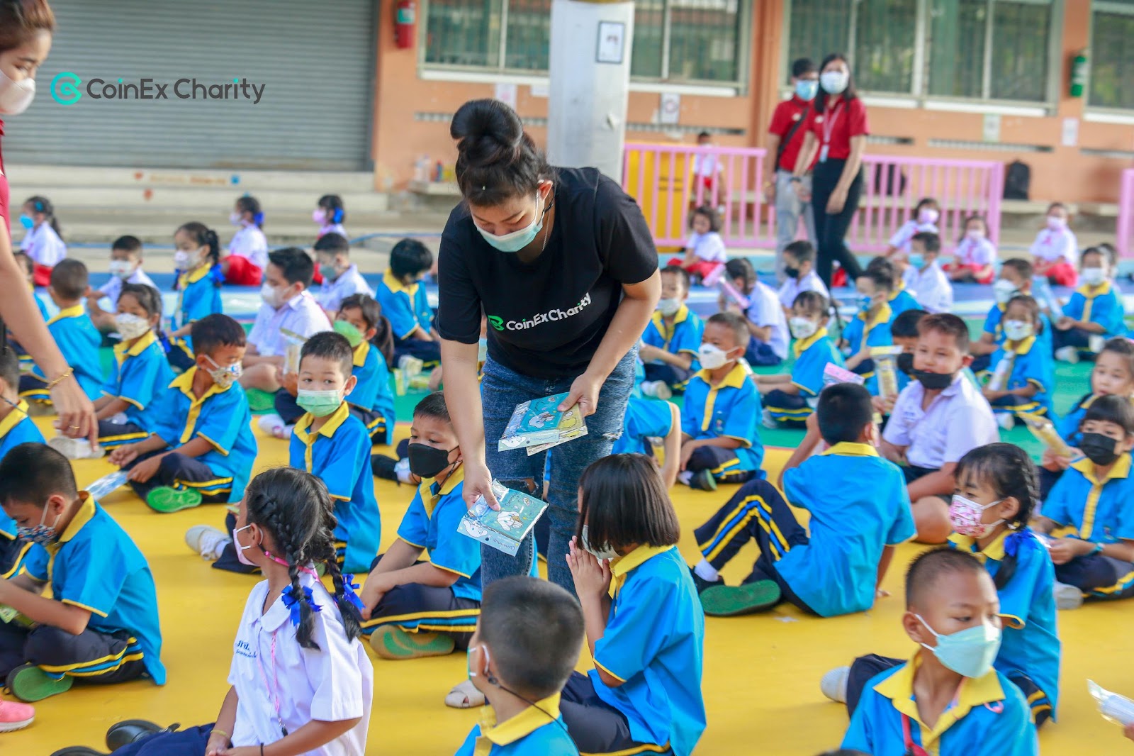 CoinEx Charity “Over 10,000 Books for Children’s Dreams” Thailand