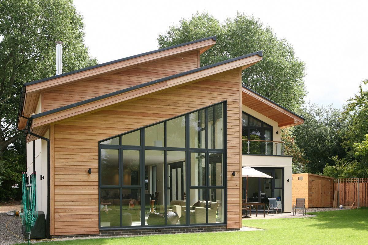 inspirasi rumah atap miring