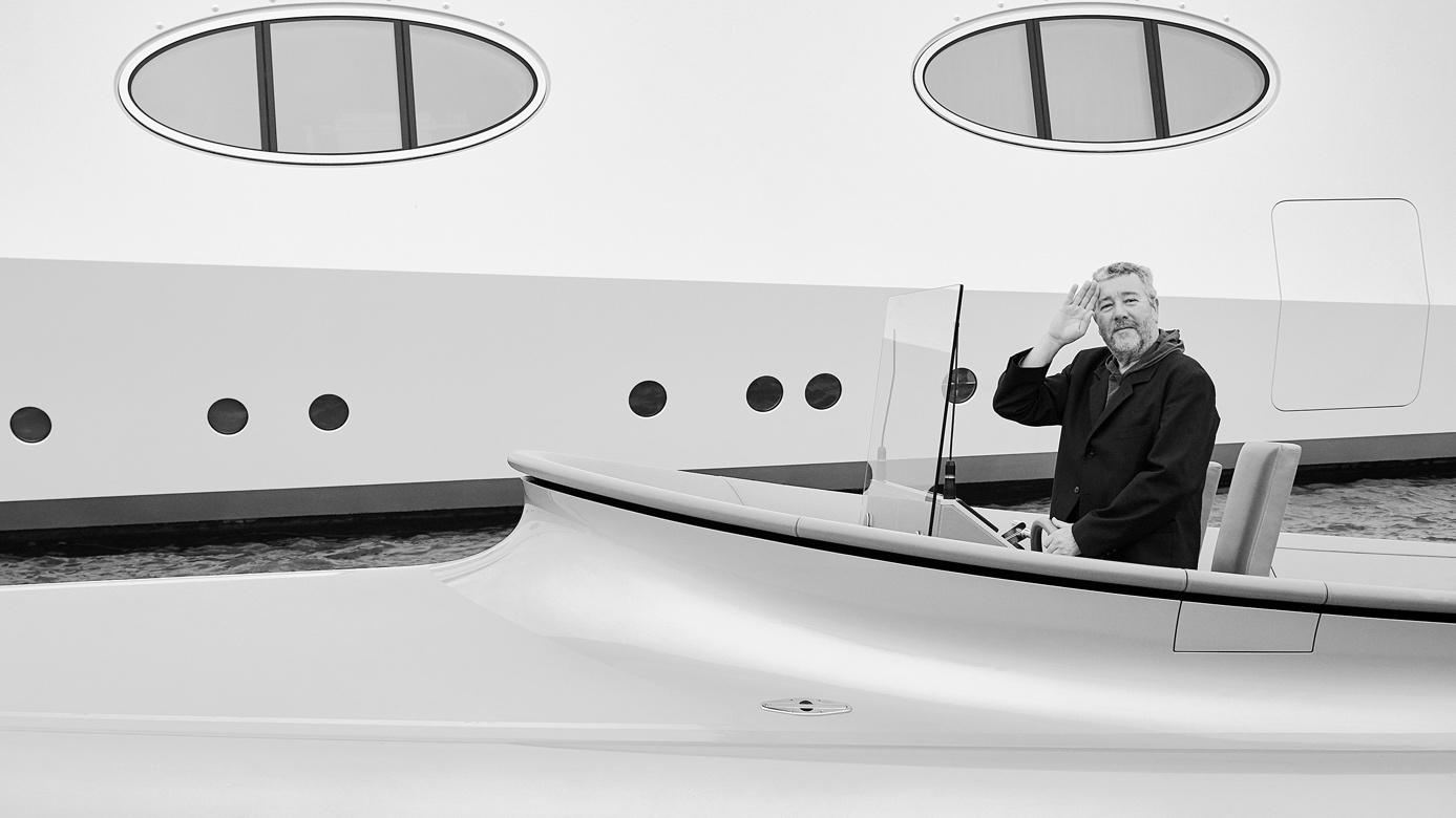 Philippe Starck designed the world's most famous superyacht Motor-Yacht-A