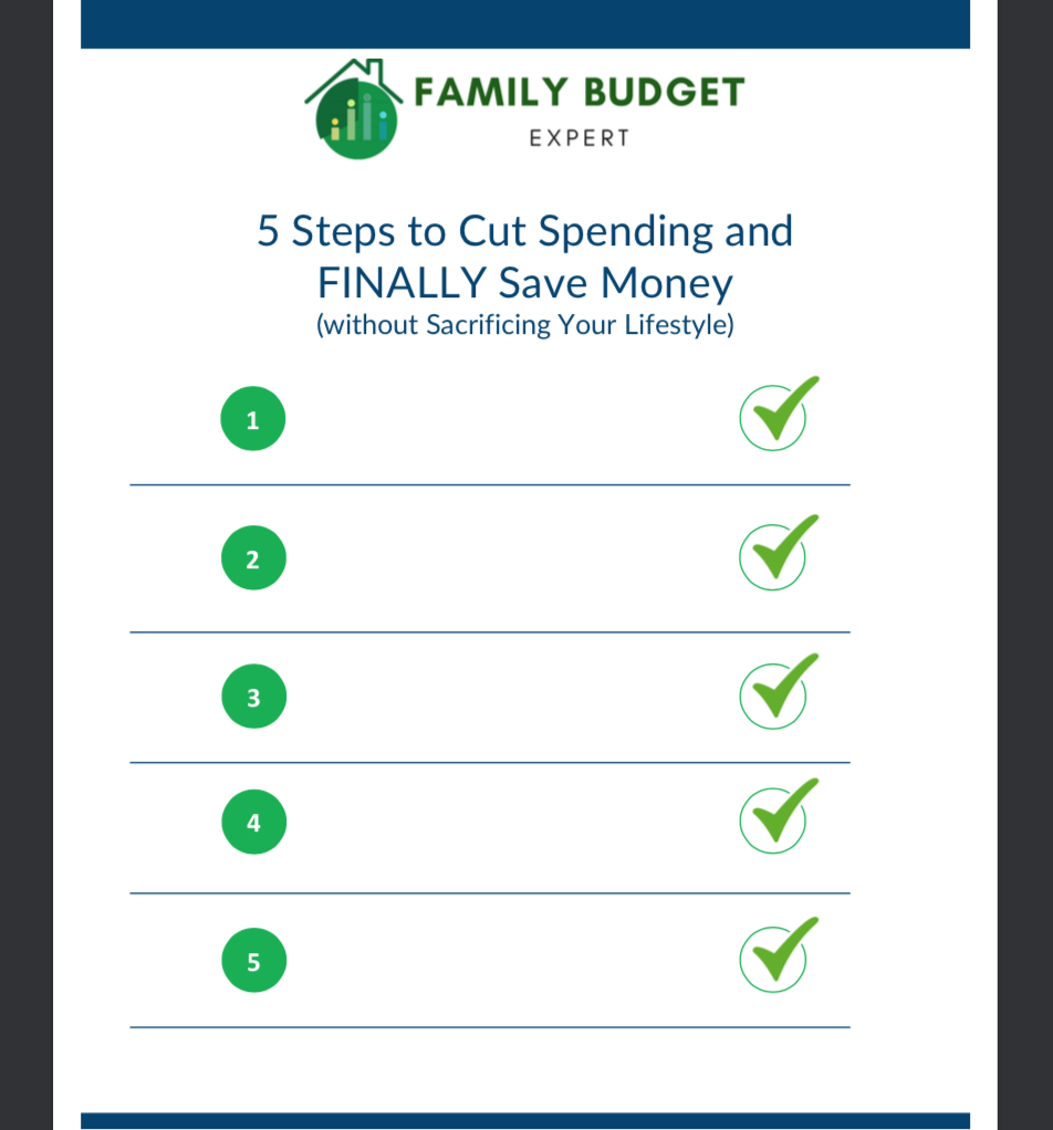 5 steps to cut spending