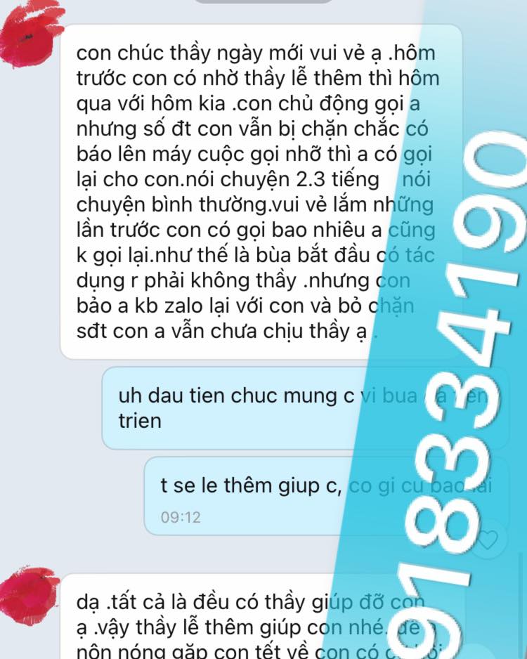 cách giải bùa ngải tại nhà