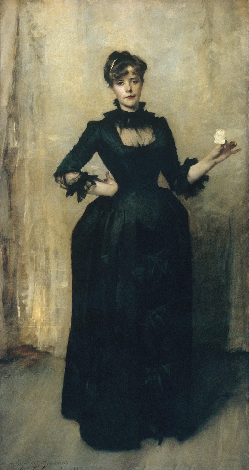 Lady with the Rose (Charlotte Louise Burckhardt)