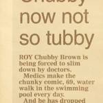 Roy Chubby Brown Alex Belfield daily Star