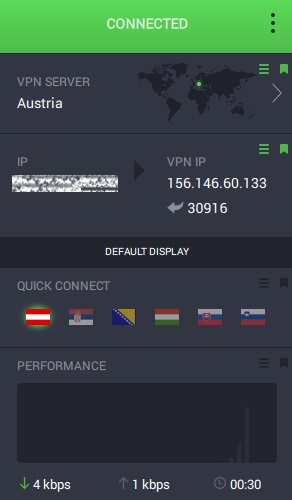 PIA Port Forwarding settings