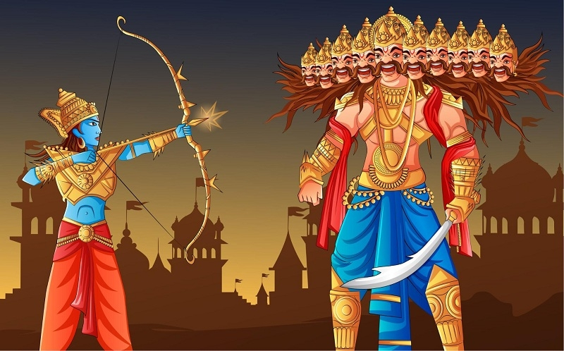 Lord Ram, and Ravana