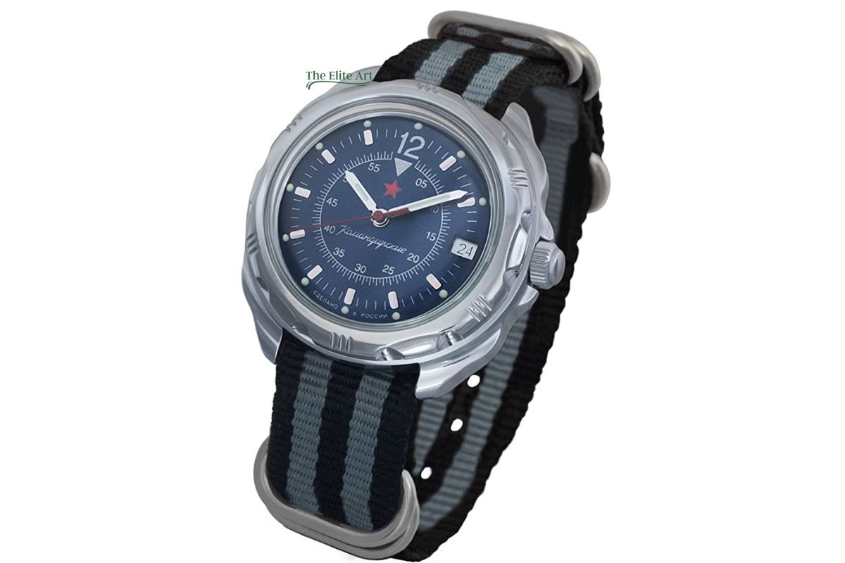 Vostok Komandirskie 211398 - blue dial watches
