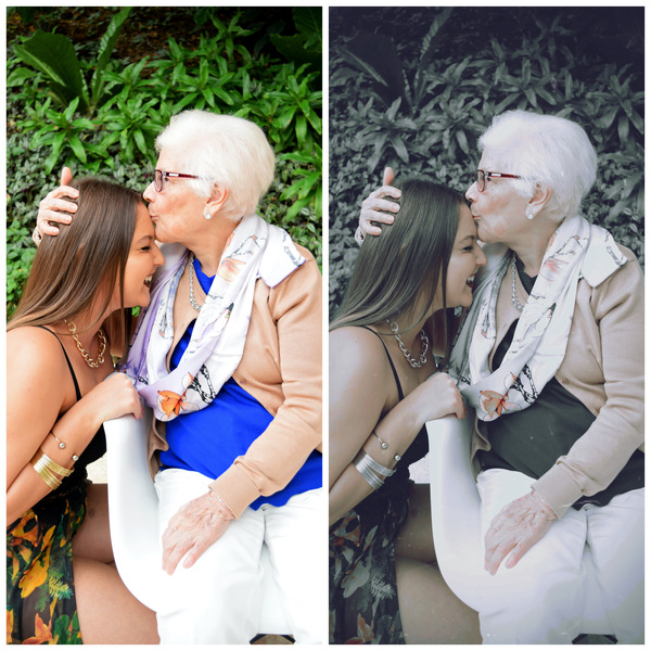 O filtro para fotos com mães