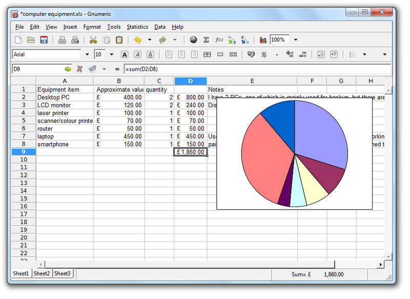 gnumeric excel alternative