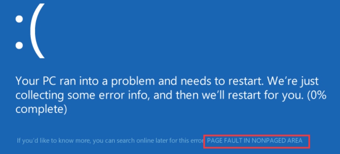 page_fault_in_nonpaged_area
