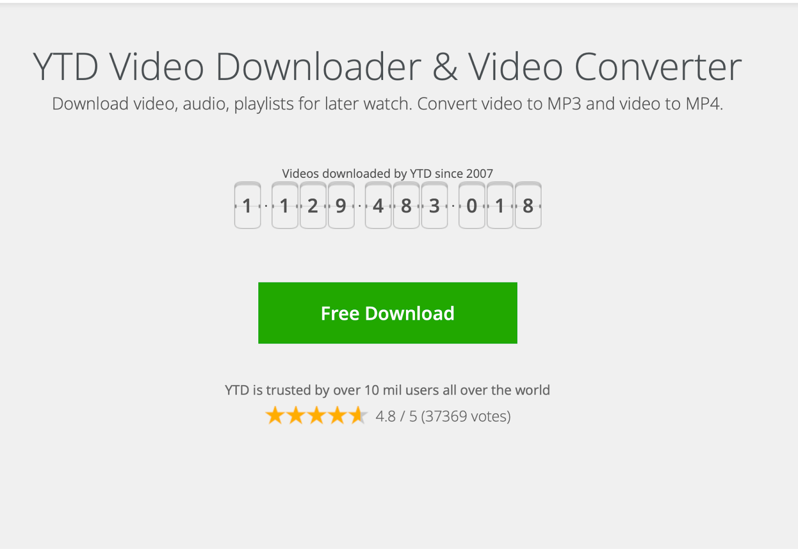 How to download YouTube videos with YTD Downloader
