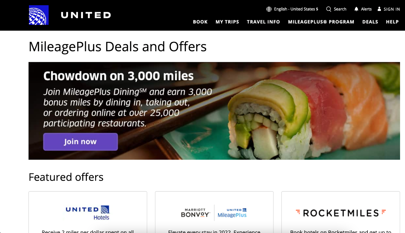 Earning United Rewards on Travel Partners