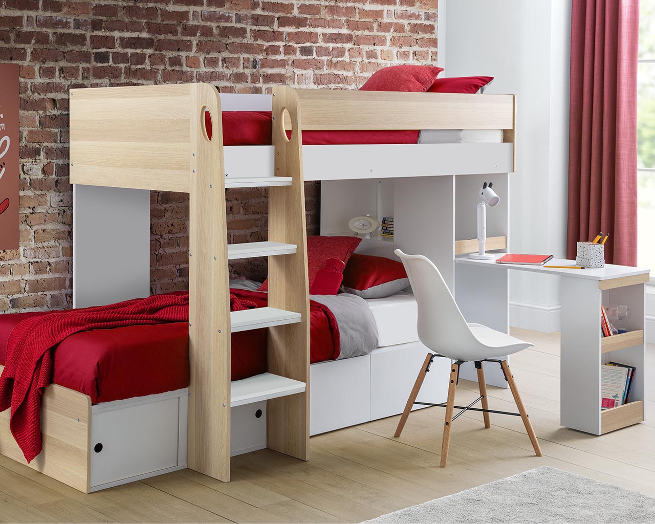 Liberty bunk bed with storage