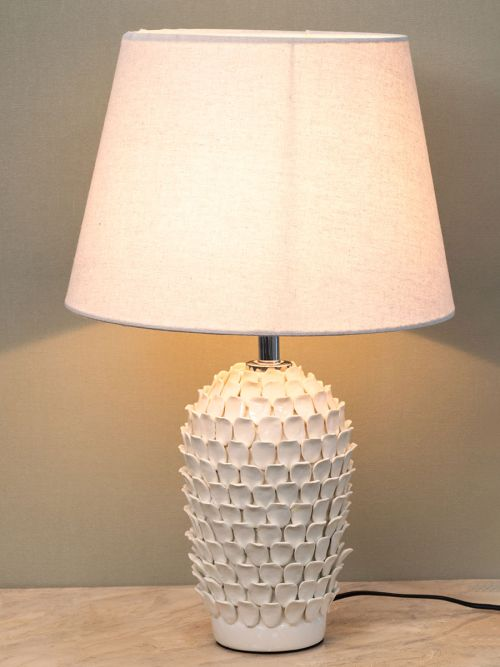 White Table Lamp 