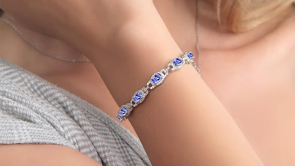 tanzanite bracelet