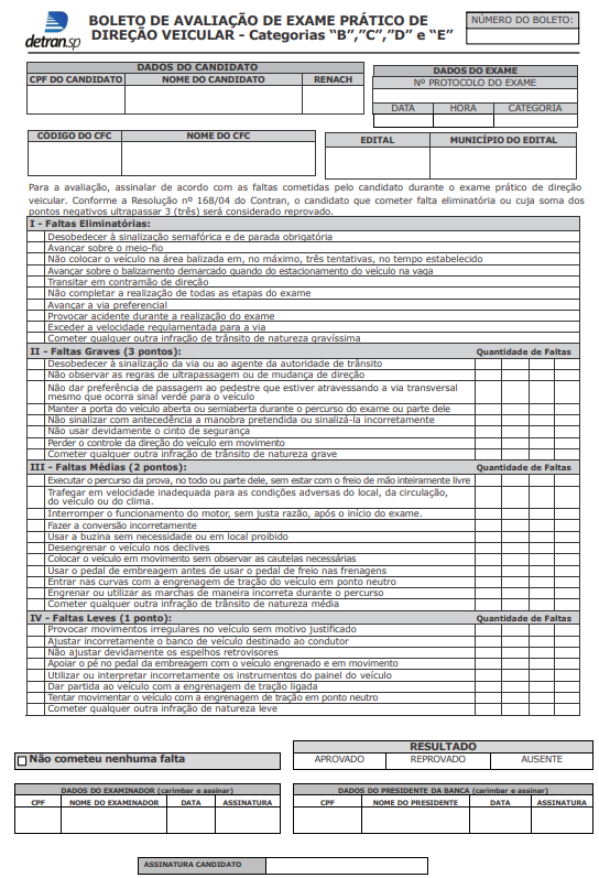 Detran prova prática: guia de exame para as categorias B, C, D e E | DOK Despachante