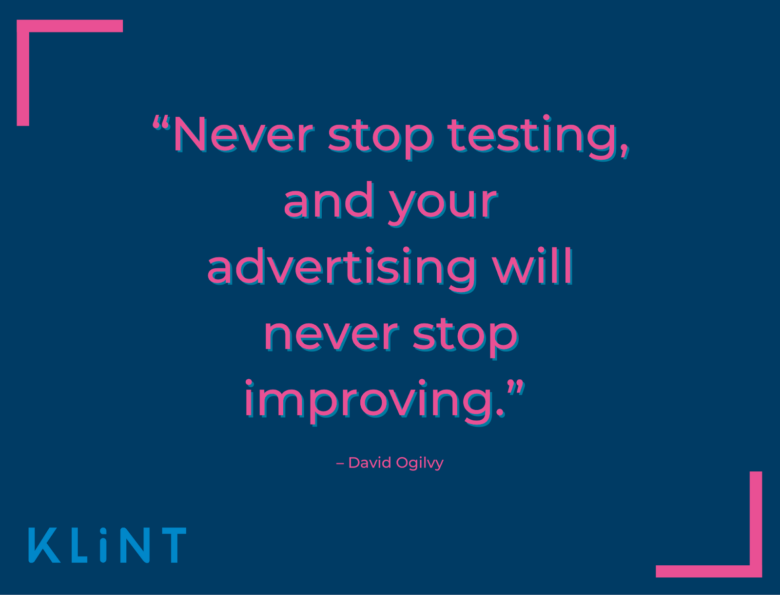 infographic with a quote by David Ogilvy