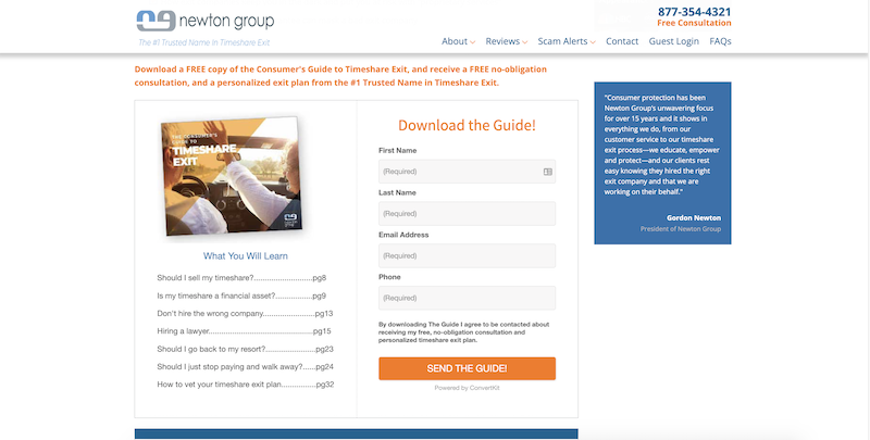Newton Group Transfers Consumer Guide book