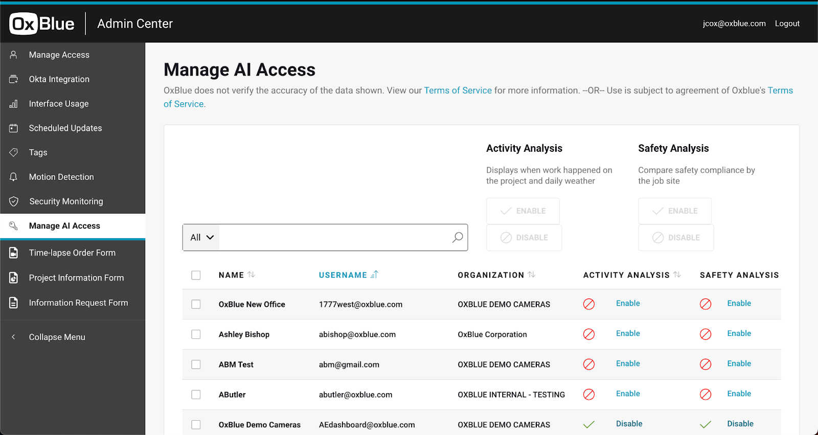 Manage AI Access