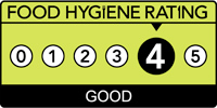 KFC Food hygiene rating is '4': Good