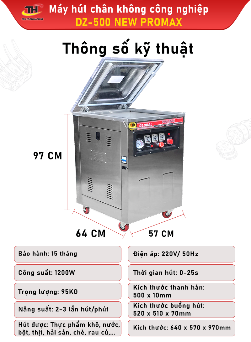 Máy hút chân không DZQ 500 có nên là lựa chọn của mọi doanh nghiệp?