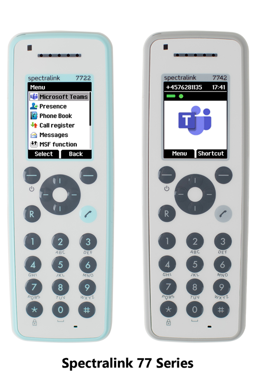 Spectralink DECT handset for Microsoft Teams