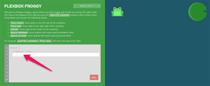 FlexBox Froggy