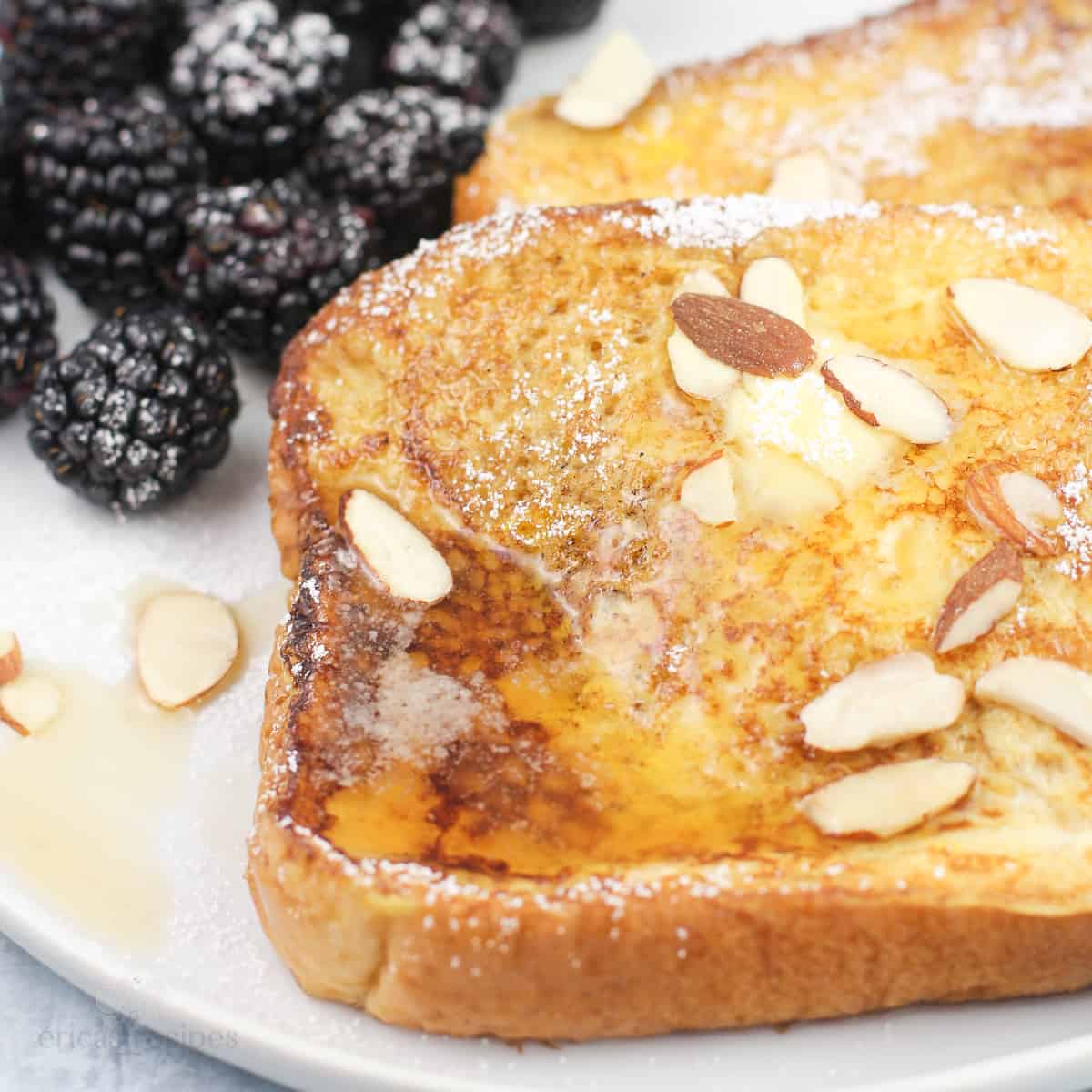 Blackstone French Toast with Amaretto