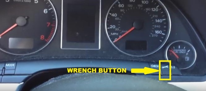 AUDI WRENCH BUTTON