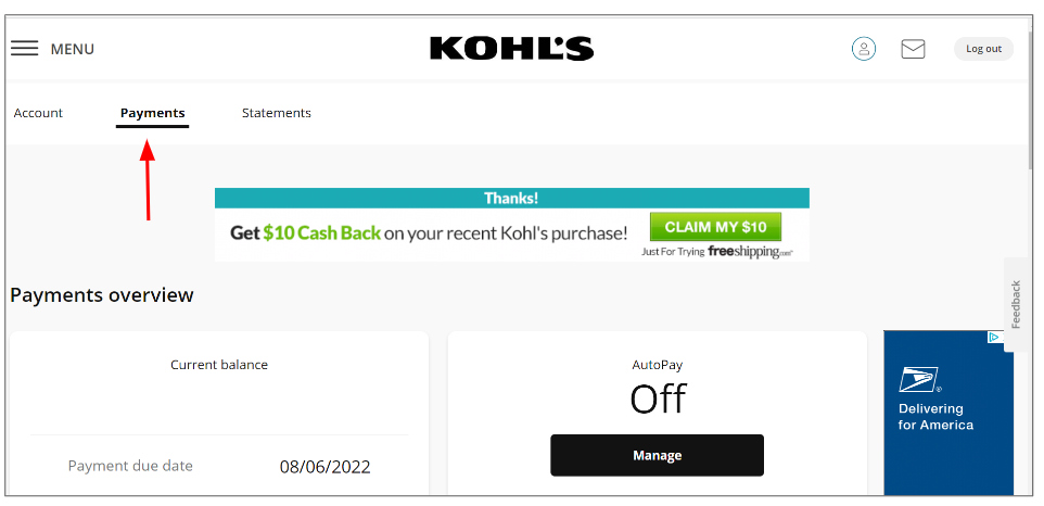 How to Login To Kohl's Credit Card Account? Kohl's Credit Card Account Sign  in at kohls.com Online 