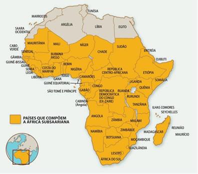 As duas Áfricas. A divisão das duas Áfricas - Brasil Escola
