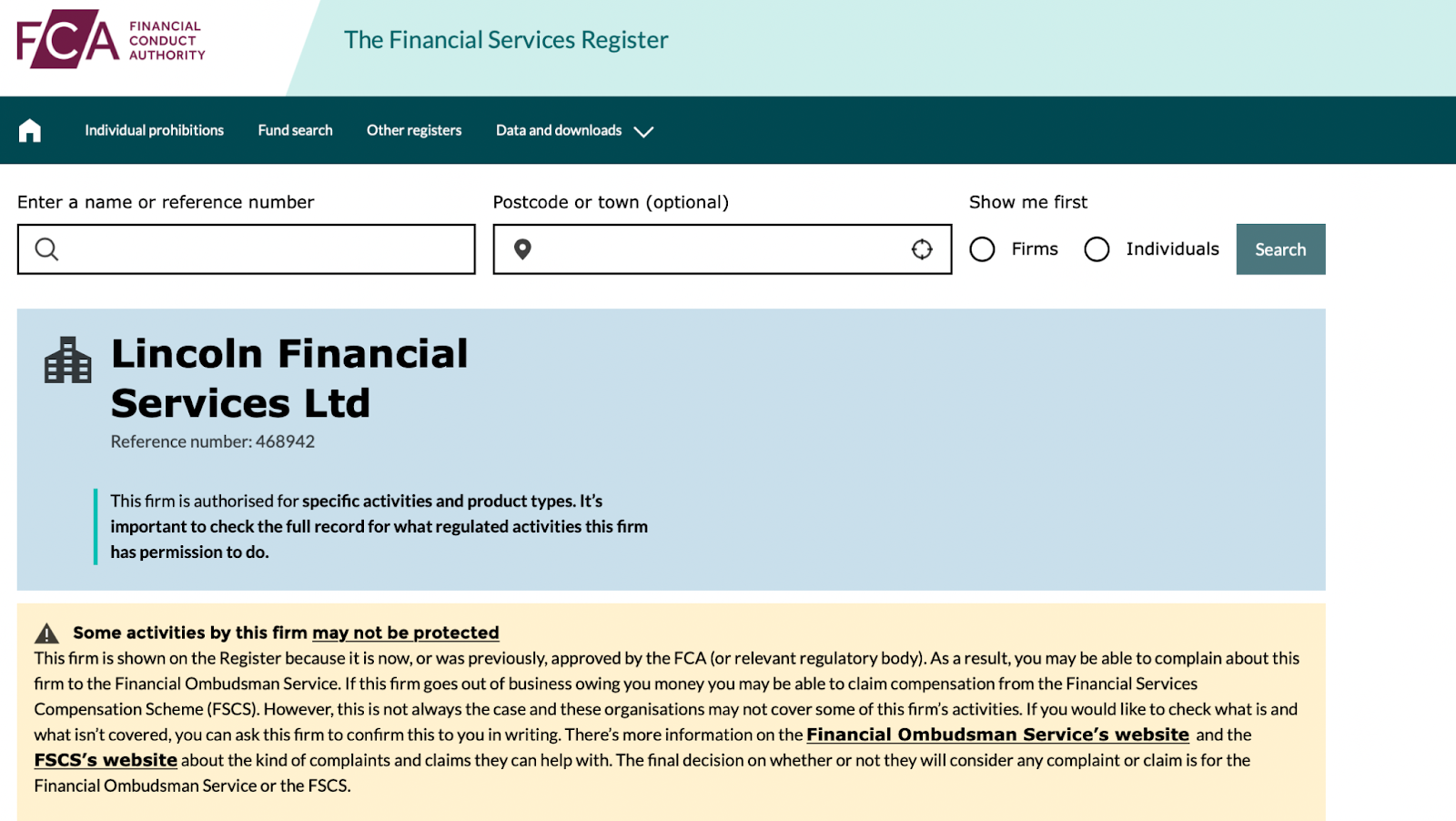 Lincoln Financial Services LTD: reviews-scam обзор