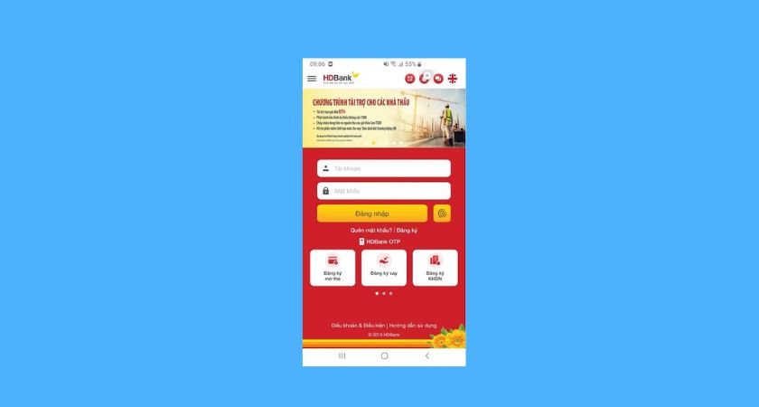 Cách đăng ký internet banking HDBank