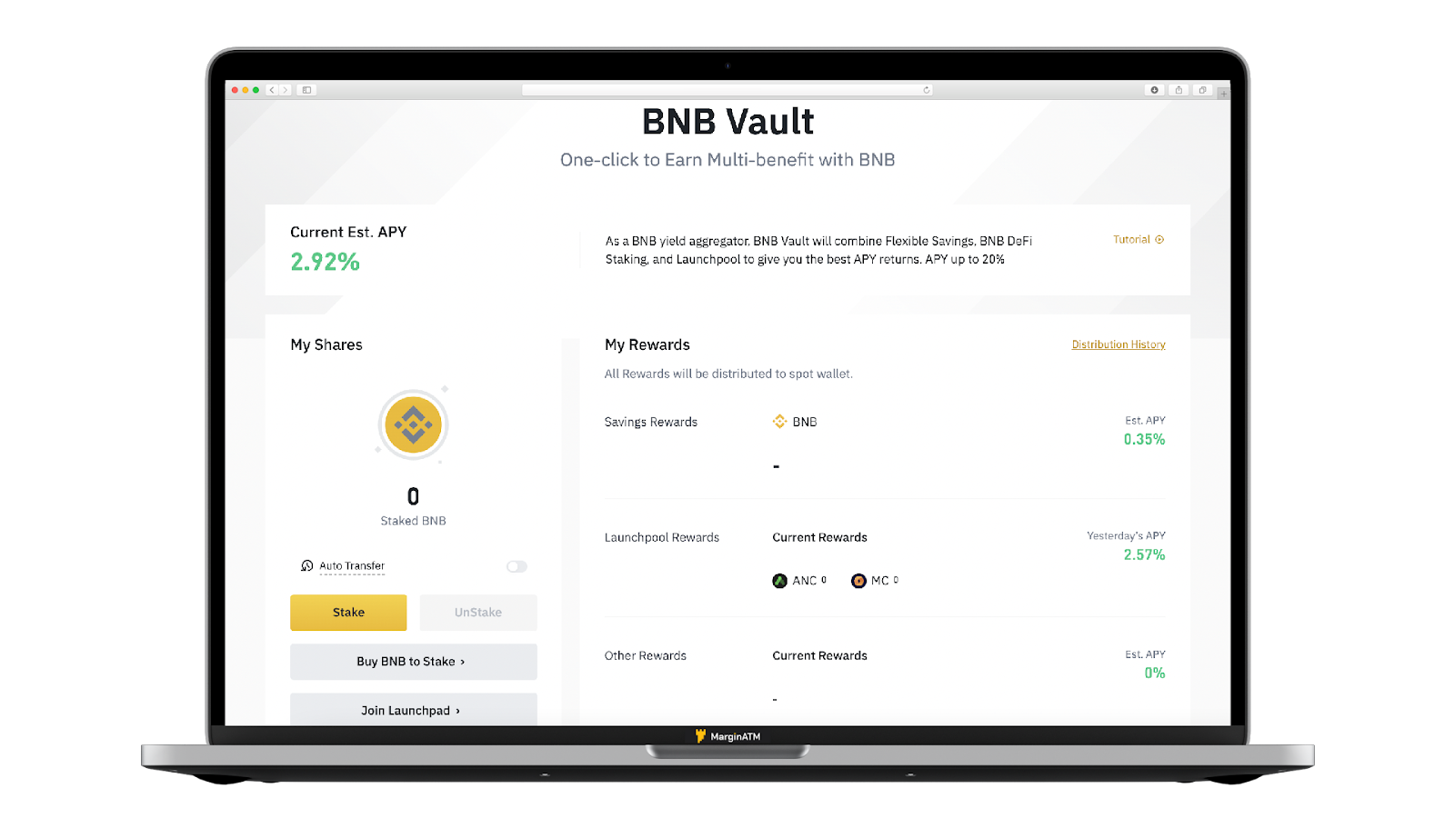 bnb vault