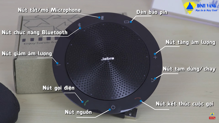 Nút thông minh của loa Jabra Speak 510 MS/ UC