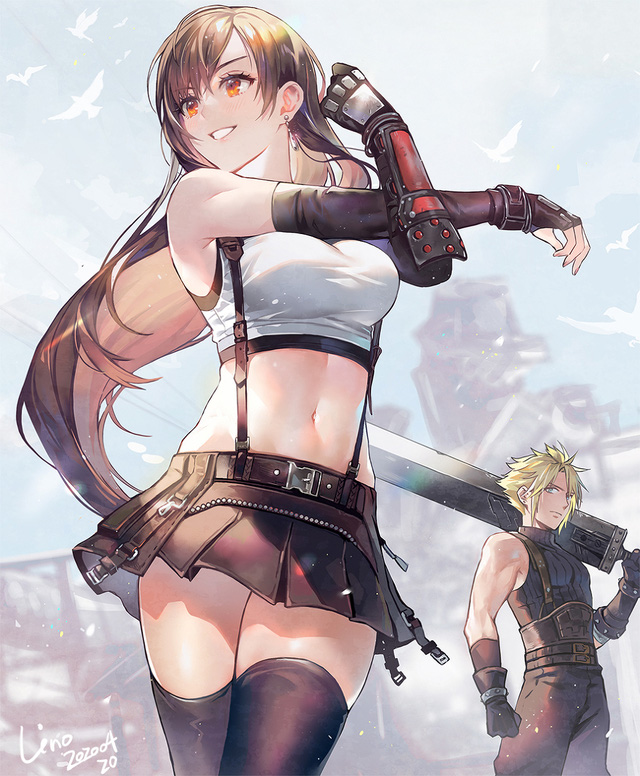 The collection of sexy paintings about Tifa 3