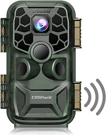 Campark 4K WiFi Trail Camera-24MP Bluetooth Game Camera with Night Vision  Motion Activated Hunting Camera 120° Wildlife Monitoring 2.4”LCD Screen  IP66 Waterproof: Camera & Photo - Amazon.com