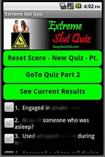 Download Extreme Slut Quiz apk
