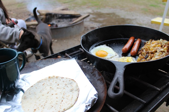 food, pan, cooking