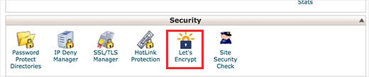 Habilite o certificado SSL gratuito do cPanel