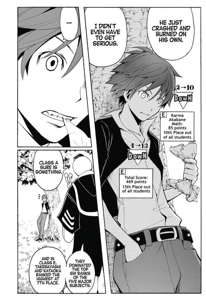 Karma Akabane is also a notable character. - Pinterest 
